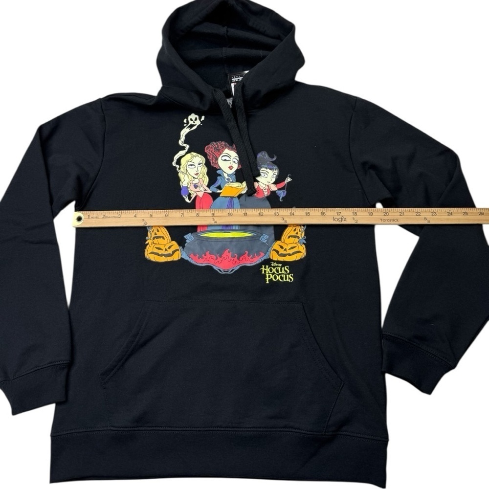 Hocus Pocus Halloween Hooded SweatShirt Size M - Picture 9 of 10
